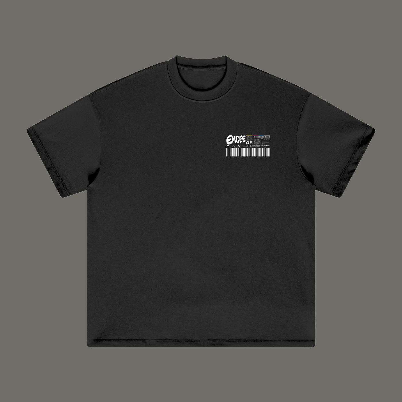 EMCEE Spec Tee — Black