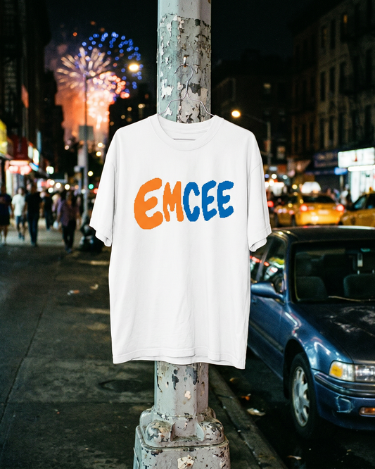 EMCEE NYC tee — White