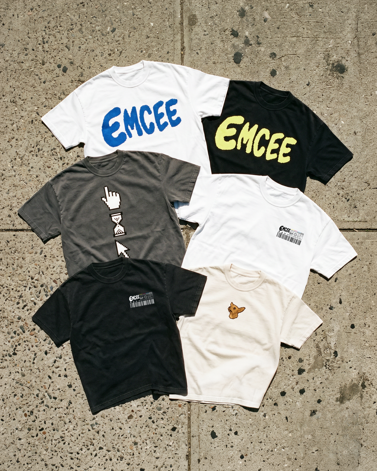 EMCEE Spec Tee — Black