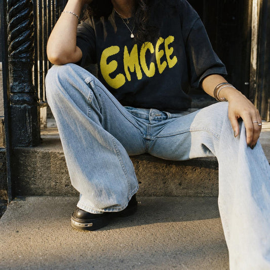 EMCEE Logo Tee — Black