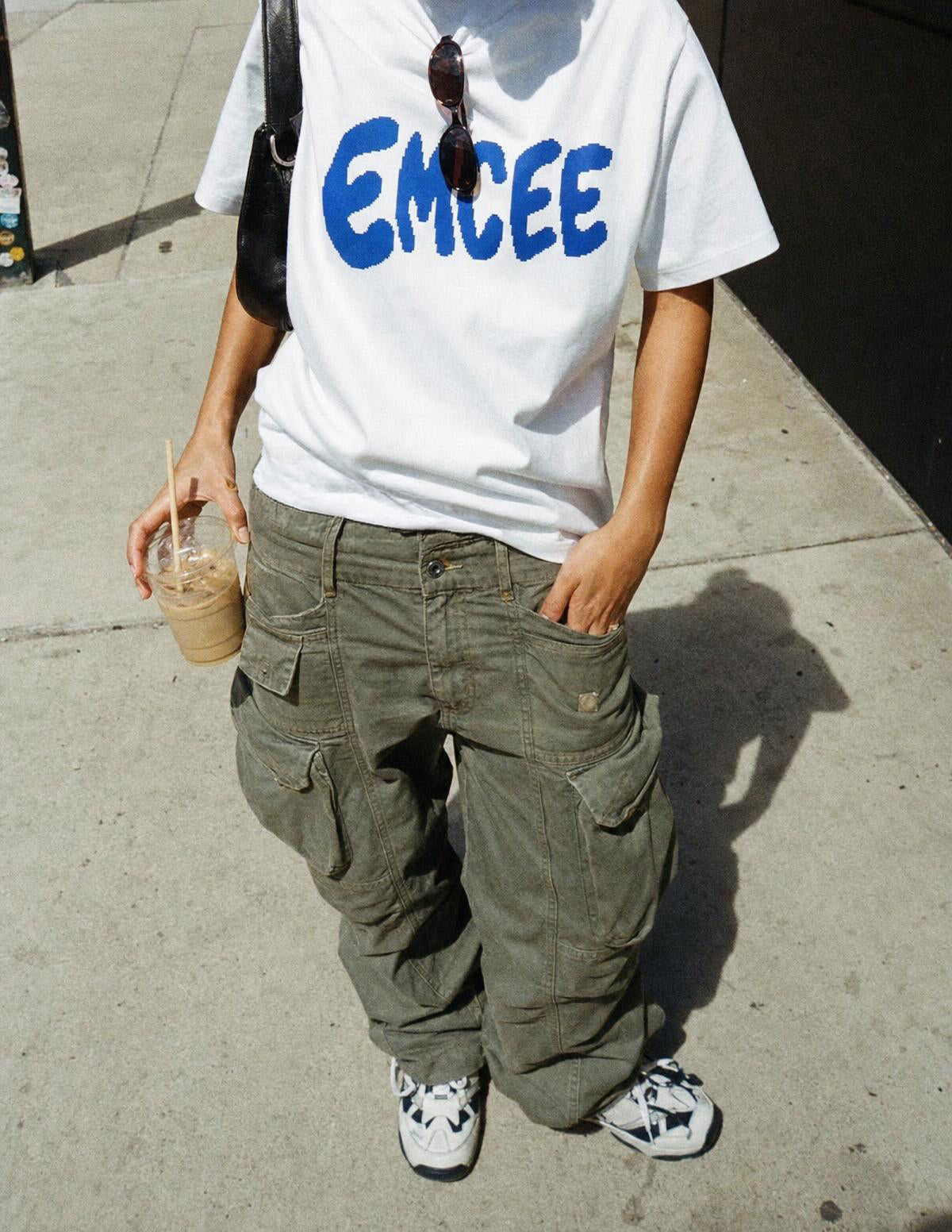 EMCEE Logo Tee — White
