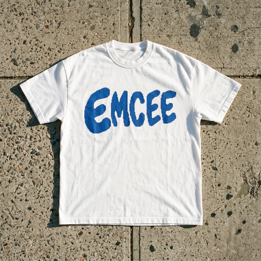 EMCEE Logo Tee — White