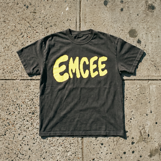 EMCEE Logo Tee — Black
