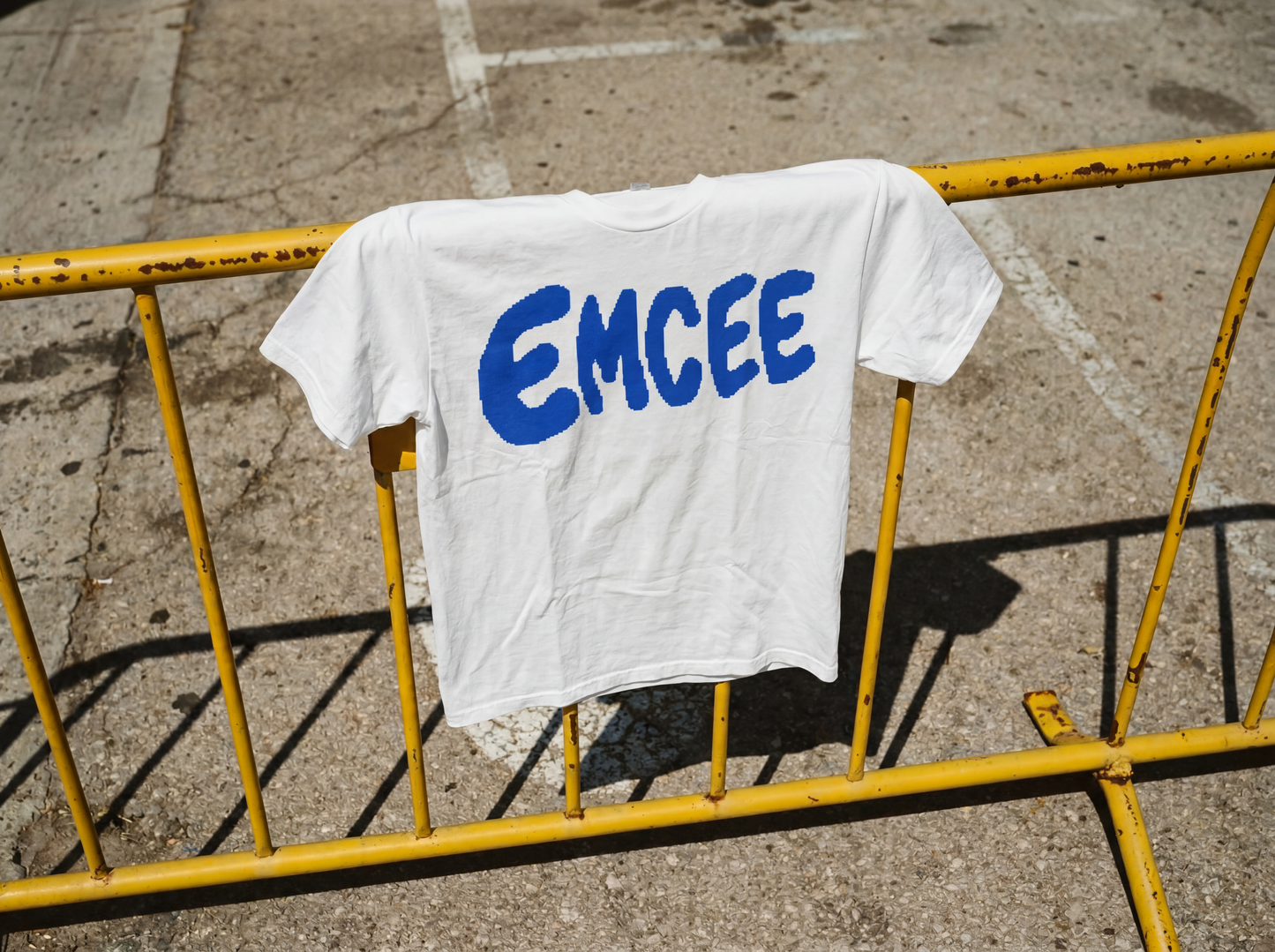 EMCEE Logo Tee — White