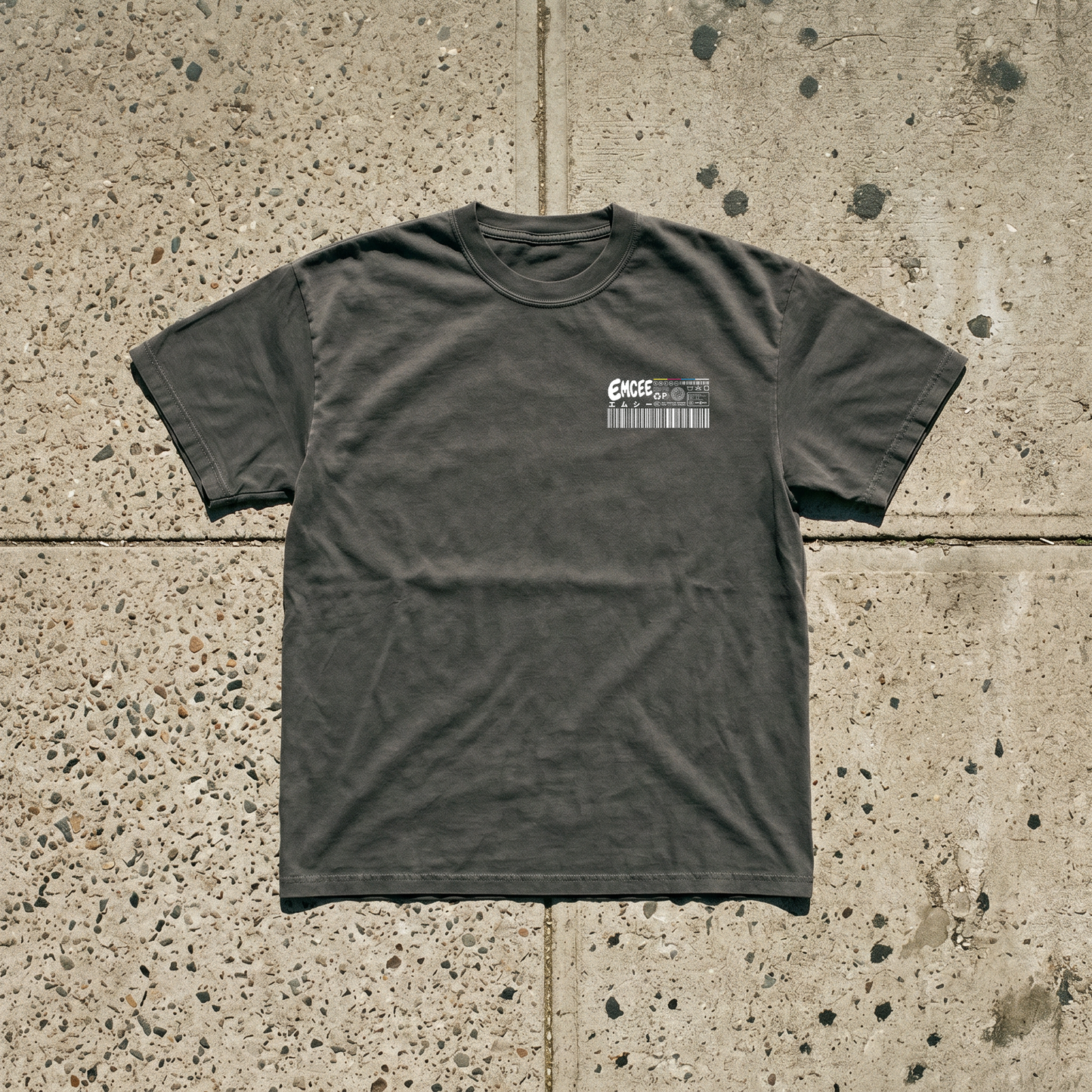EMCEE Spec Tee — Black