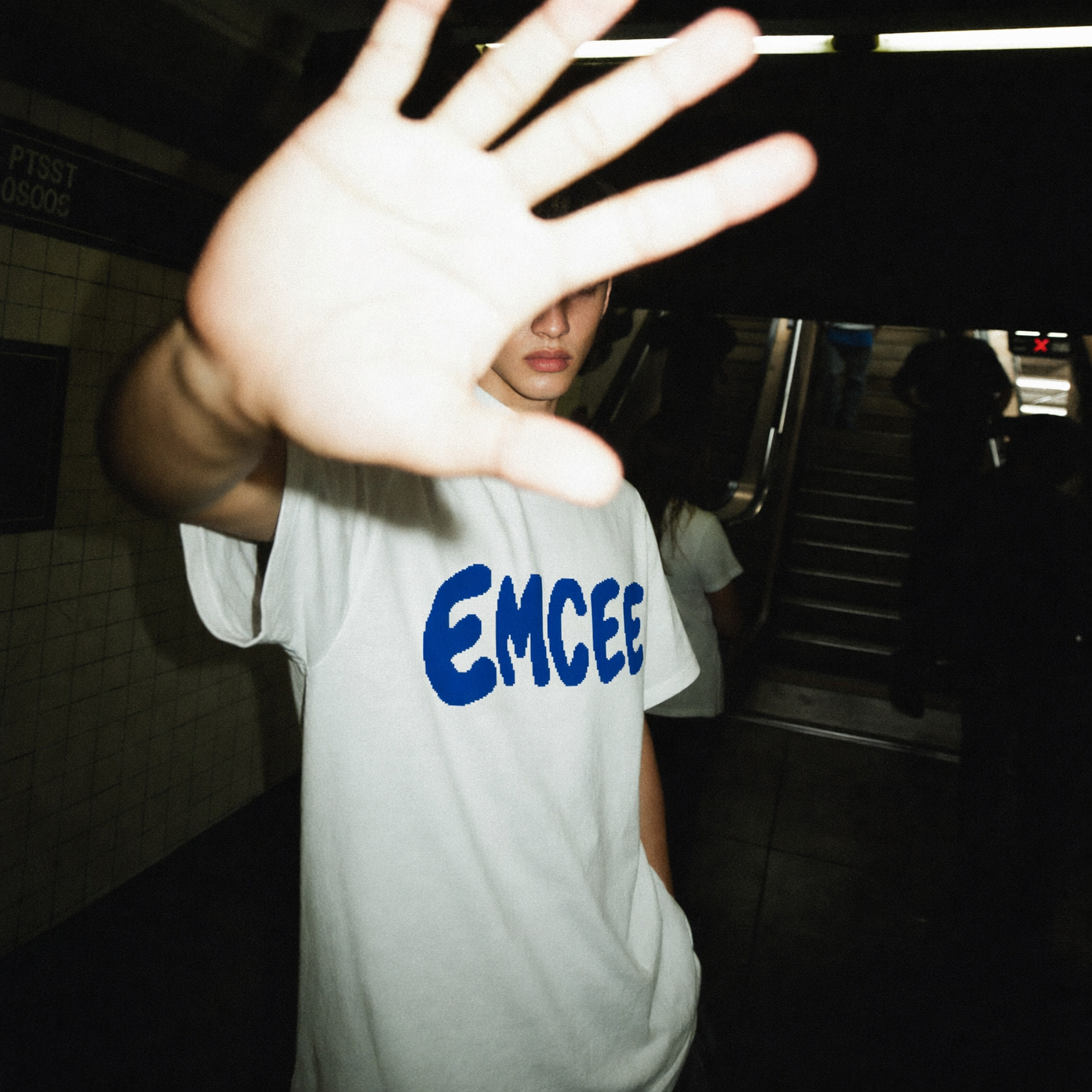EMCEE Logo Tee — White